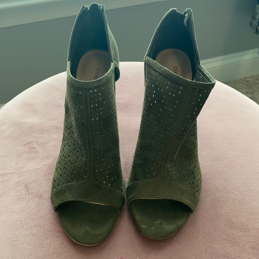 Adorable heeled booties. I only wore 2 times!